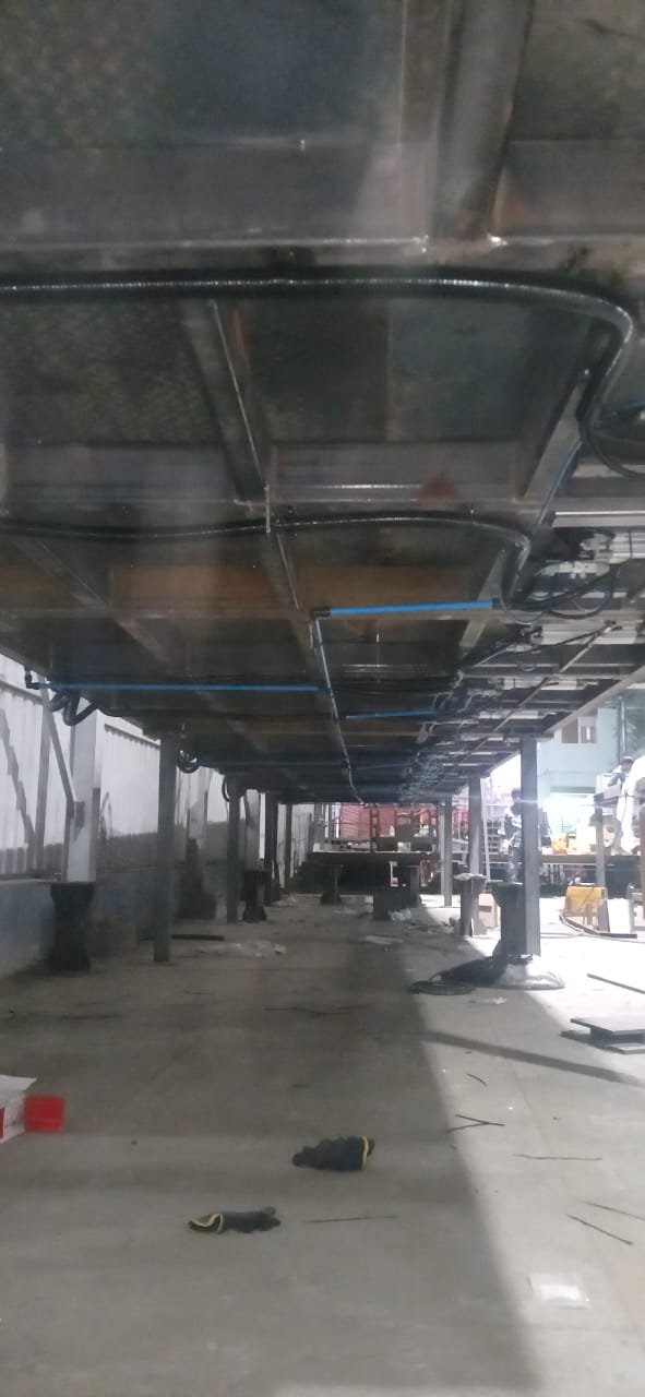 Aluminum Compressed Air System Heavy Machinery Connection