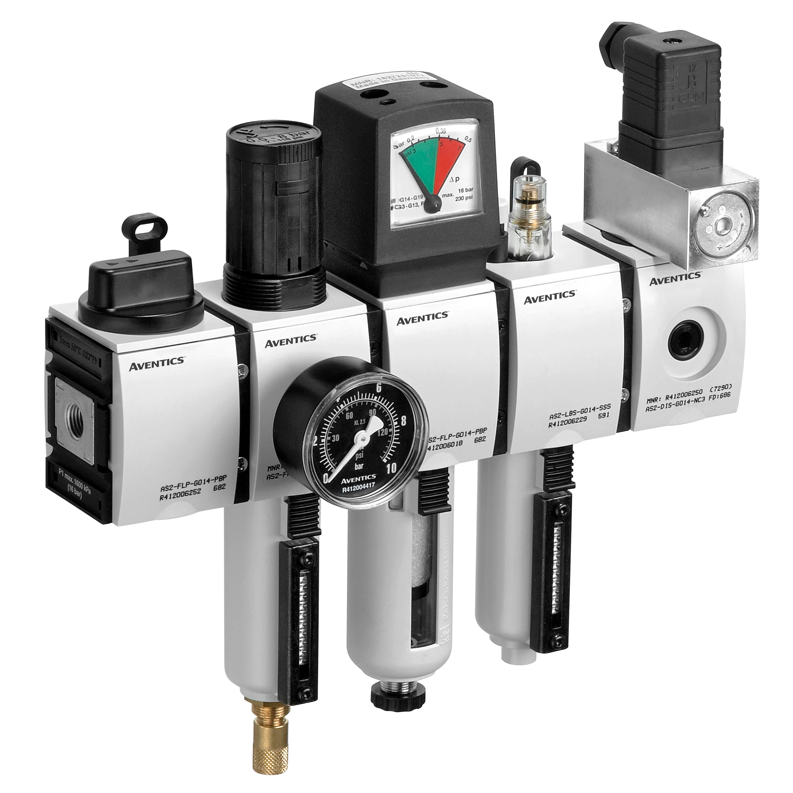 Aventics (Emerson) Modular FRL Systems — AS2 Series