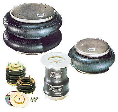 ContiTech Bellow Only Parts — VP Suffix — Available in NR, CR, ECO rubber compounds