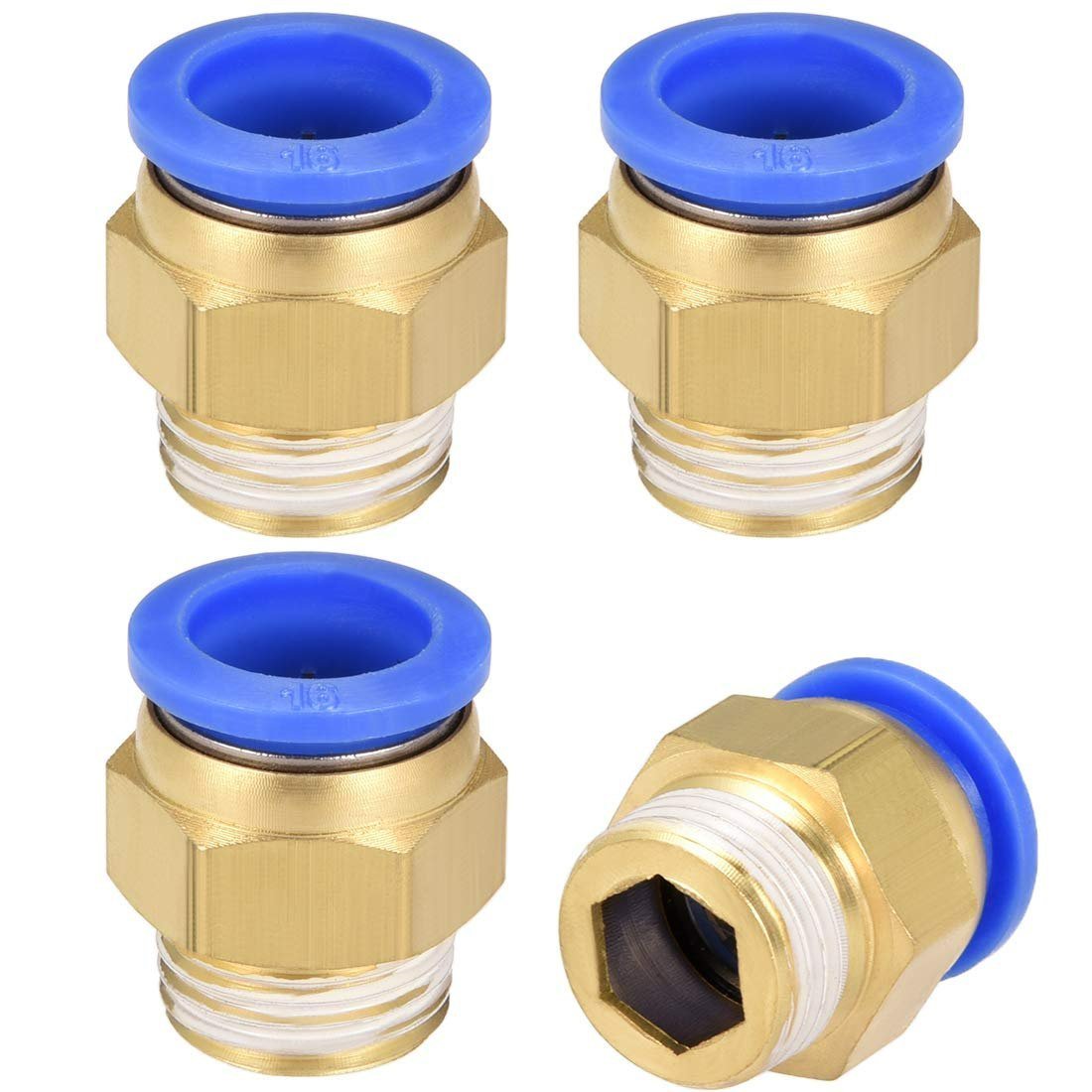Janatics Brass Push-In Fittings — Series Brass Fittings