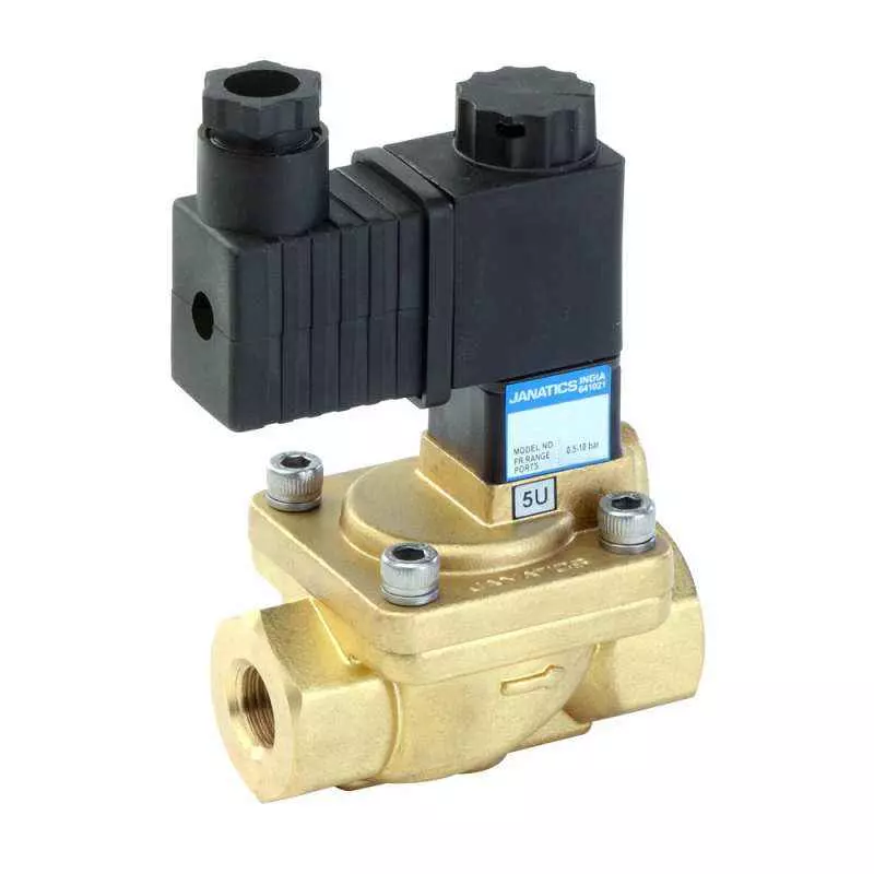 Janatics 2/2 NC Pilot Operated Solenoid Valve — DY2 Series