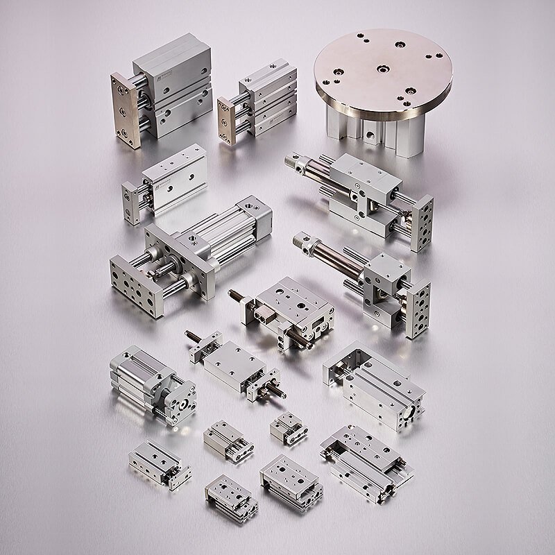 Mindman Guide Cylinders — MGTB / MGTK / MGTU / MGTX Series
