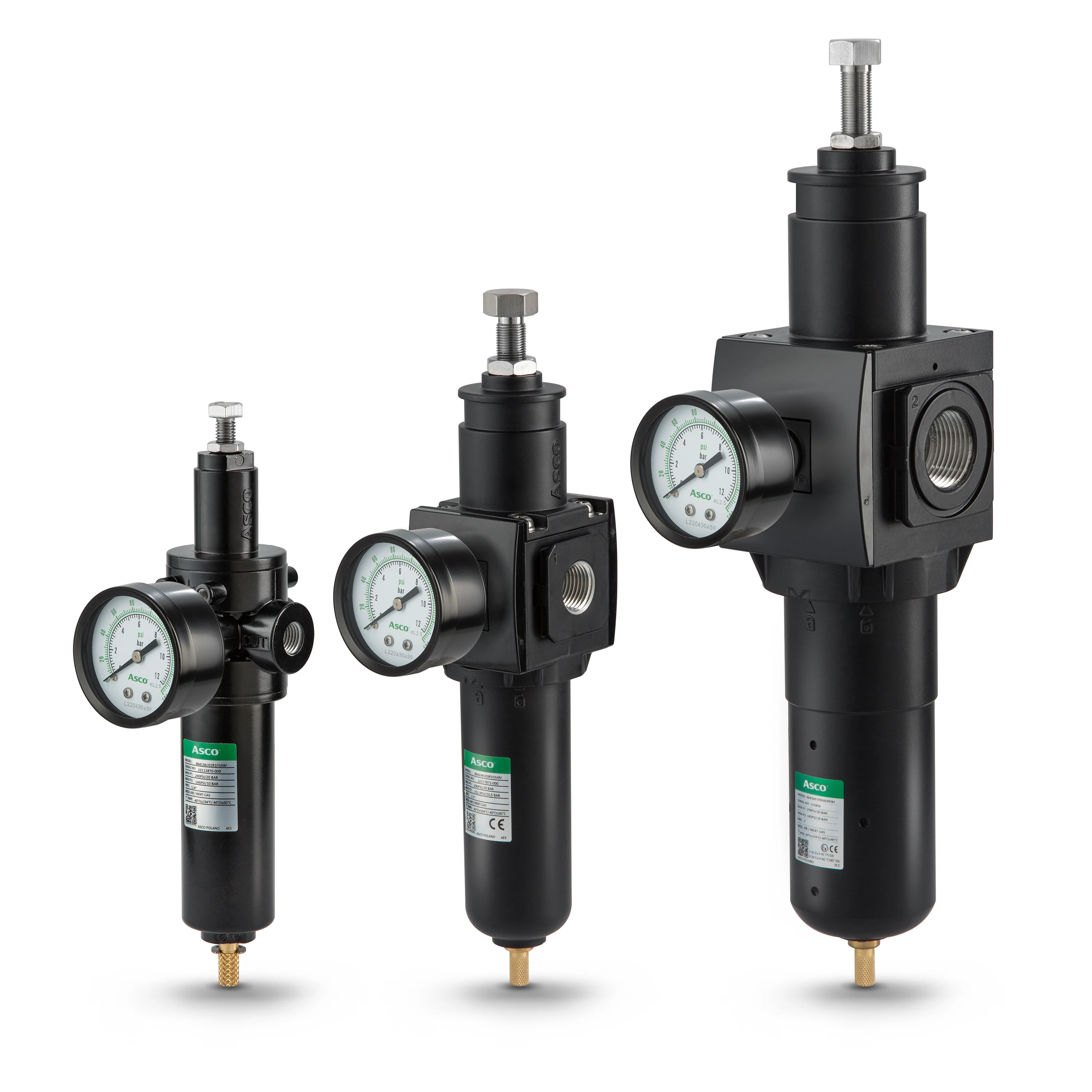 ASCO High-Capacity Air Prep — Series 50 / 80 / 641 / 642 / 643