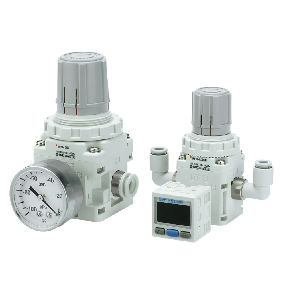 SMC Vacuum Regulators — IRV Series
