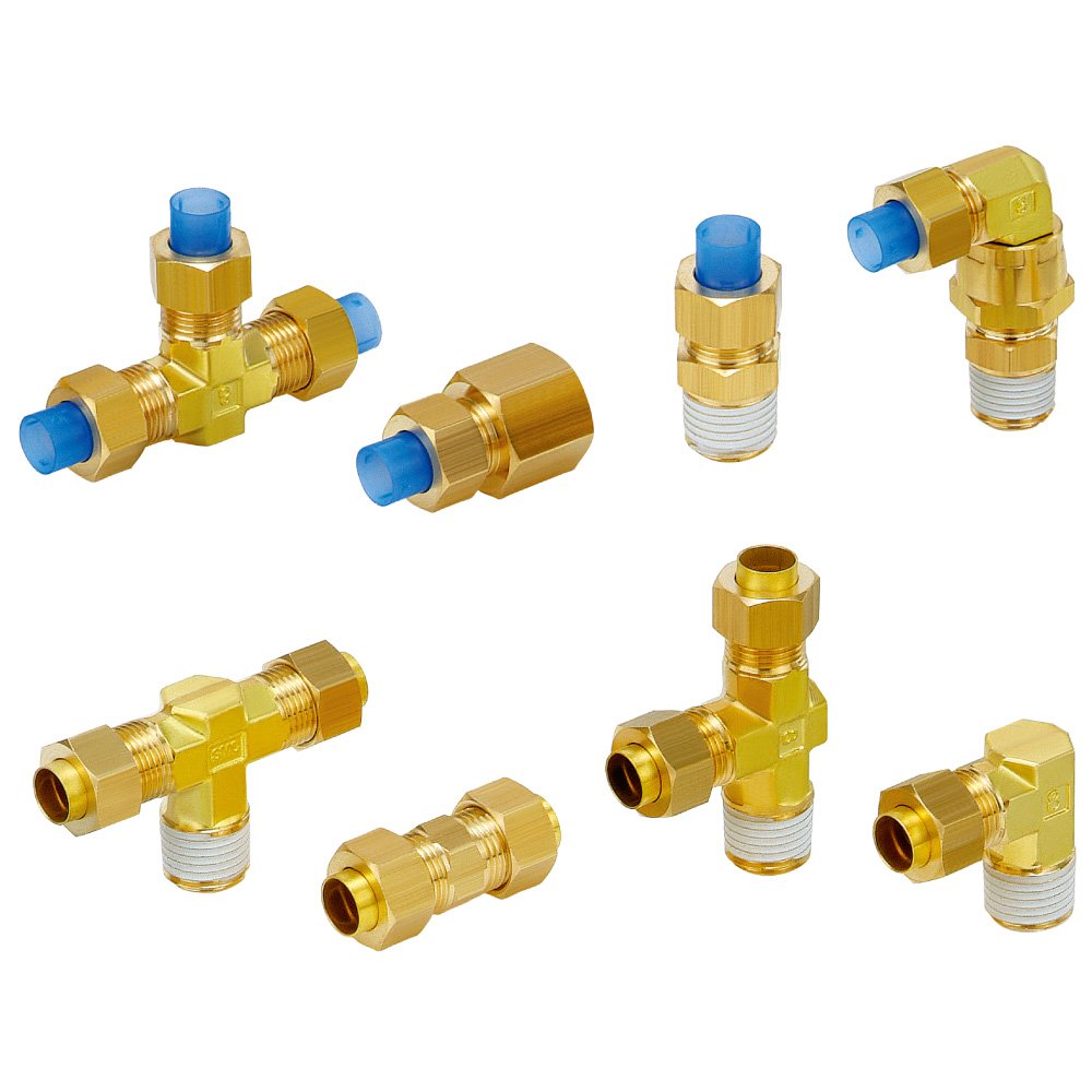 SMC Vacuum Fittings — KF Series