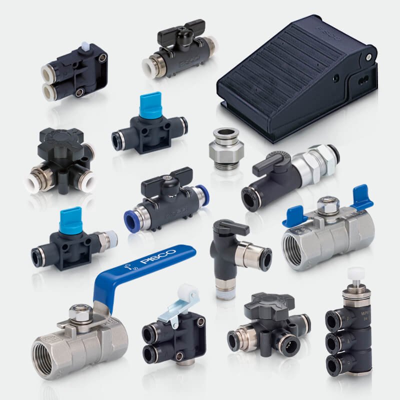 Mindman Quick Couplers / Tube Accessories — PISCO (via Mindman)