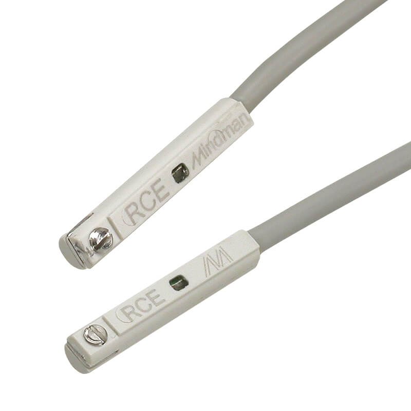 Mindman Cylinder Position Sensors (Magnetic) — RCE / RDE / RNE / RPE Series