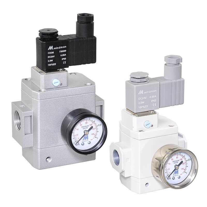 Mindman Soft Start / Slow Start Valve — Soft Start-Up Valve