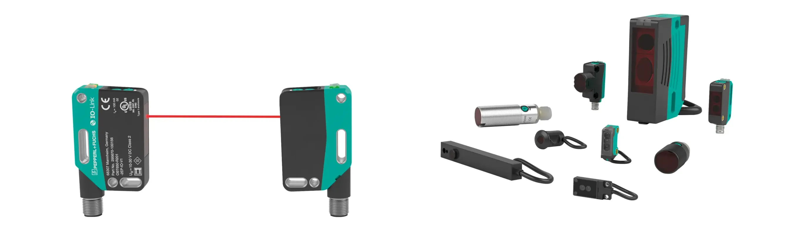 Pepperl+Fuchs Thru-Beam Sensors — ML Series, OBT Series, GL Series