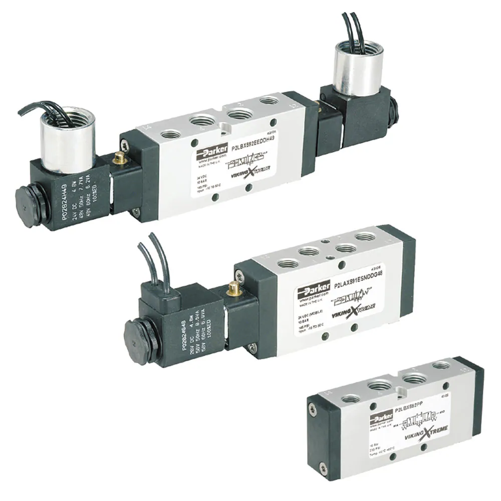 Parker Hannifin Industrial Pneumatic Valves — Viking Xtreme Series